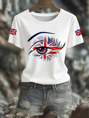 Women's Union Jack Short Sleeve T-Shirt vetvanguards