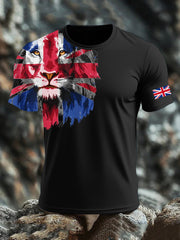 Men's UK Flag Printed T-shirt vetvanguards