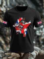 Men's UK Flag Printed T-shirt vetvanguards