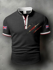 Men's UK Flag Printed Casual Tops vetvanguards