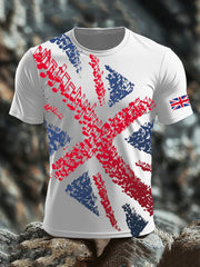 Men's UK Flag Printed T-shirt vetvanguards