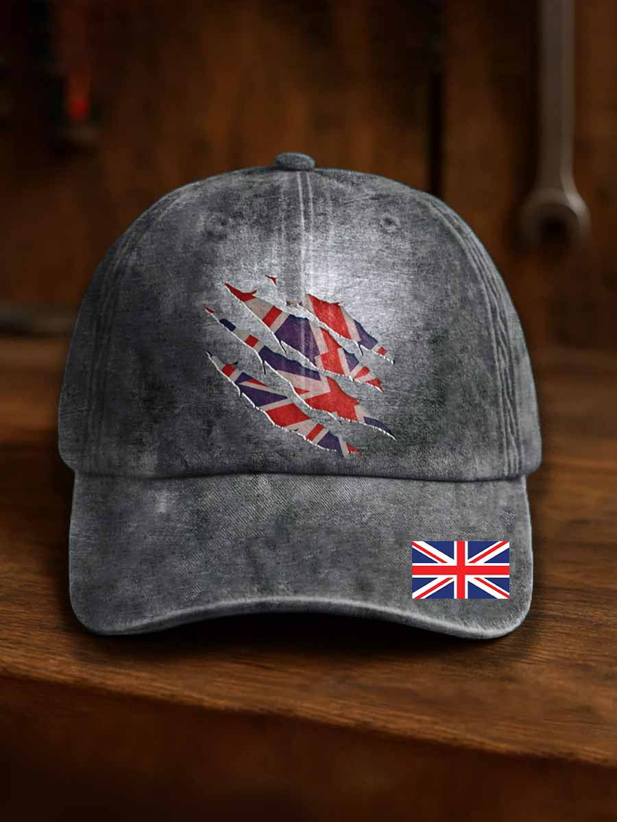 Unisex British Design Print Hat vetvanguards