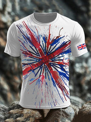 Men's UK Flag Printed T-shirt vetvanguards