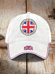 Unisex UK Flag United We Stand Printed Hat vetvanguards