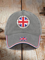 Unisex UK Flag United We Stand Printed Hat vetvanguards