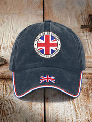Unisex UK Flag United We Stand Printed Hat vetvanguards
