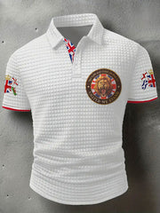 Men's UK Flag United We Stand Printed Casual Tops vetvanguards