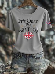 Women's British Iron On Short Sleeve T-Shirt vetvanguards