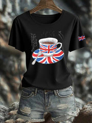 Women's British Iron On Short Sleeve T-Shirt vetvanguards
