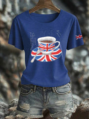 Women's British Iron On Short Sleeve T-Shirt vetvanguards