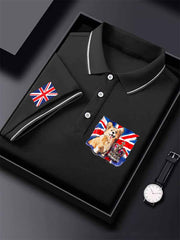 Men's British short sleeve shirt vetvanguards