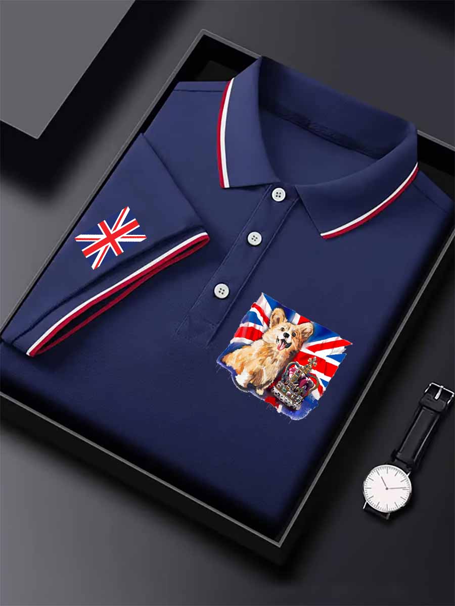 Men's British short sleeve shirt vetvanguards