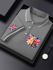 Men's British short sleeve shirt vetvanguards