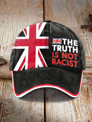 Unisex The Truth Is Not Racist UK Hat vetvanguards