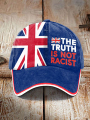 Unisex The Truth Is Not Racist UK Hat vetvanguards