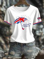 Women's  British short-sleeved T-shirt vetvanguards