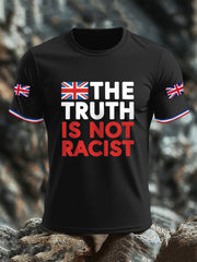 Men's The Truth Is Not Racist UK short sleeves t-shirt vetvanguards