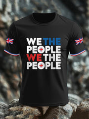 Men's We The People UK short sleeves t-shirt vetvanguards
