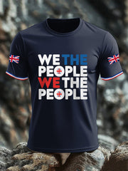 Men's We The People UK short sleeves t-shirt vetvanguards