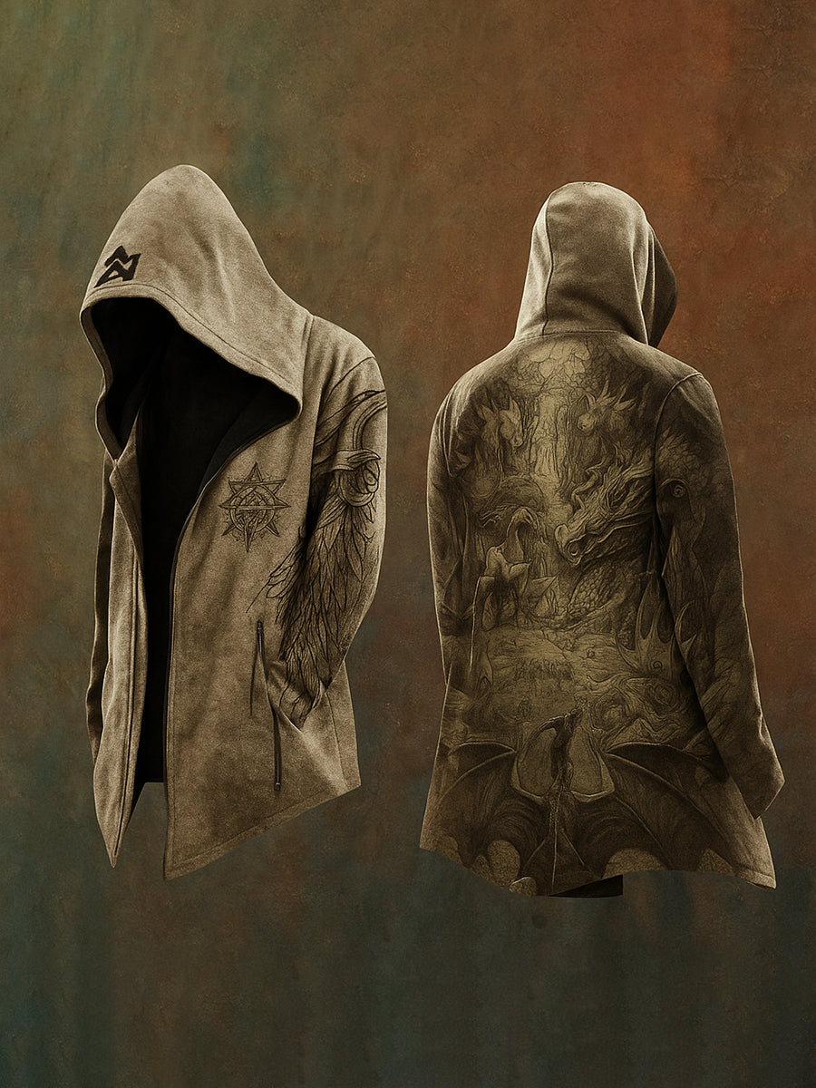 Men's vintage Viking cardigan vetvanguards