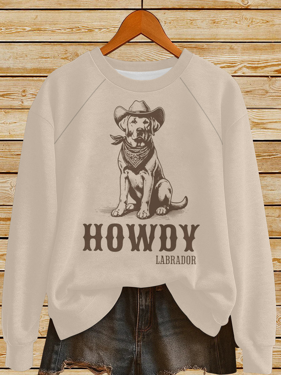 Women's West Anima Print Sweatshirt vetvanguards
