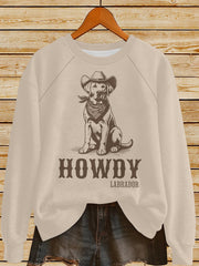 Women's West Anima Print Sweatshirt vetvanguards