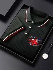 Men's UK Flag Art Printed Casual Tops vetvanguards