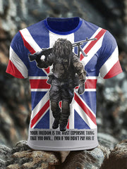 Men's British short sleeves t-shirt vetvanguards