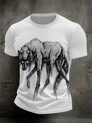 Men's Halloween wolf in sheep's clothing T-shirts vetvanguards