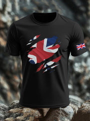 Men's UK Flag Printed T-shirt vetvanguards