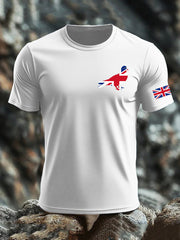 Men's UK Flag Printed T-shirt vetvanguards