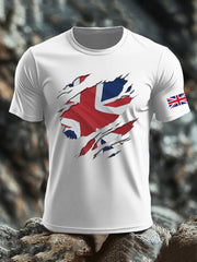 Men's UK Flag Printed T-shirt vetvanguards