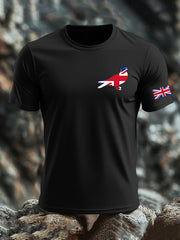 Men's UK Flag Printed T-shirt vetvanguards