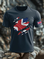 Men's UK Flag Printed T-shirt vetvanguards