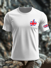 Men's UK Flag Printed T-shirt vetvanguards