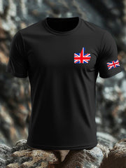 Men's UK Flag Printed T-shirt vetvanguards