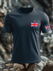 Men's UK Flag Printed T-shirt vetvanguards