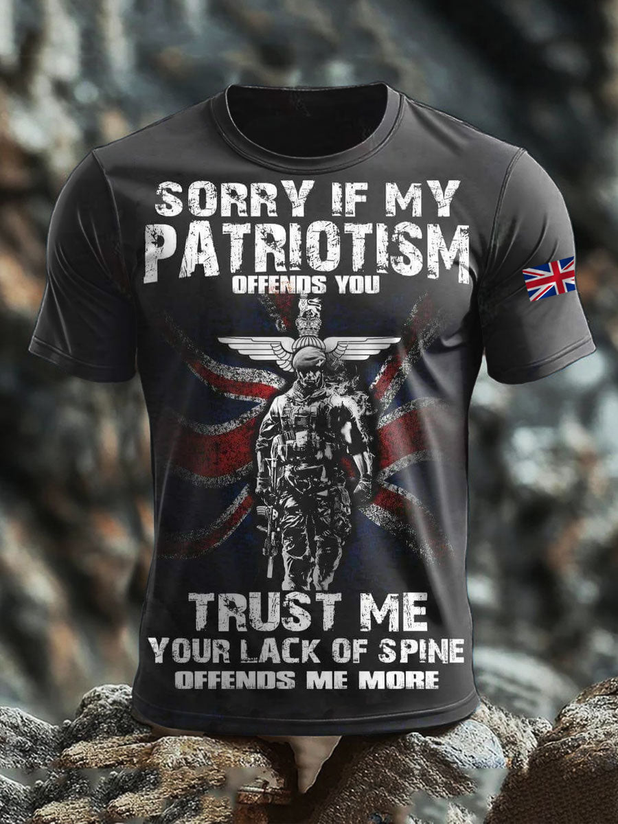 Men's British Veteran short sleeves t-shirt vetvanguards