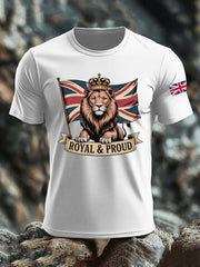 Men's UK Flag Printed T-shirt vetvanguards