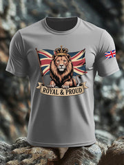 Men's UK Flag Printed T-shirt vetvanguards