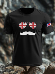 Men's UK Flag Printed T-shirt vetvanguards
