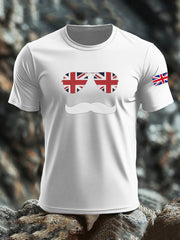 Men's UK Flag Printed T-shirt vetvanguards