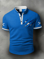 Men's Scotland Flag Proud The Brave Printed Casual Tops vetvanguards
