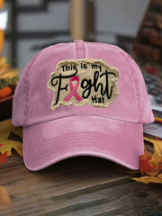 This Is My Fight Hat Casual Unisex Hat vetvanguards