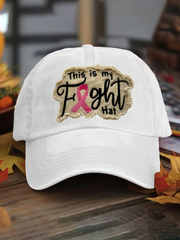 This Is My Fight Hat Casual Unisex Hat vetvanguards