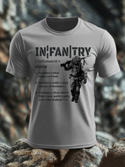 Men's British Veteran imitation cotton short-sleeved T-shirt vetvanguards