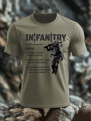 Men's British Veteran imitation cotton short-sleeved T-shirt vetvanguards