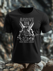 Men's British Veteran imitation cotton short-sleeved T-shirt vetvanguards