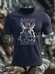 Men's British Veteran imitation cotton short-sleeved T-shirt vetvanguards