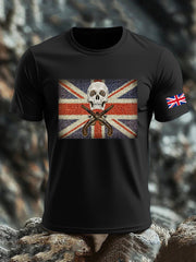 Men's UK Flag Printed T-shirt vetvanguards